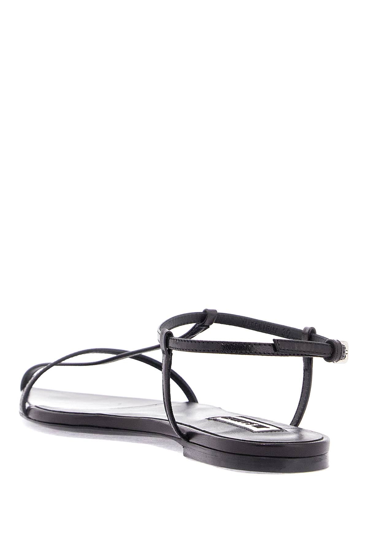 New Tripon Leather Sandals For Men  - Black