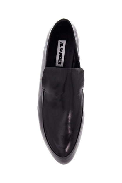 Leather Loafers For  - Black