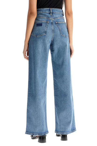 Stretch Denim Andi Jeans In Italian  - Blue