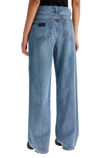 Baggy Jeans With Iz  - Blue