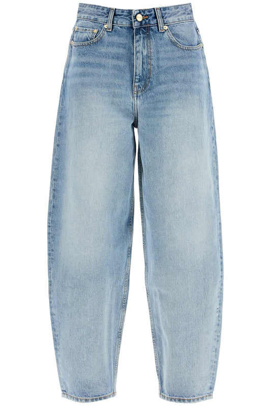 Organic Denim Tapered Jeans In Eight  - Blue