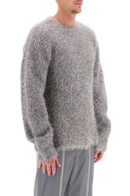 Lurex And Mohair Sweater  - Metallico