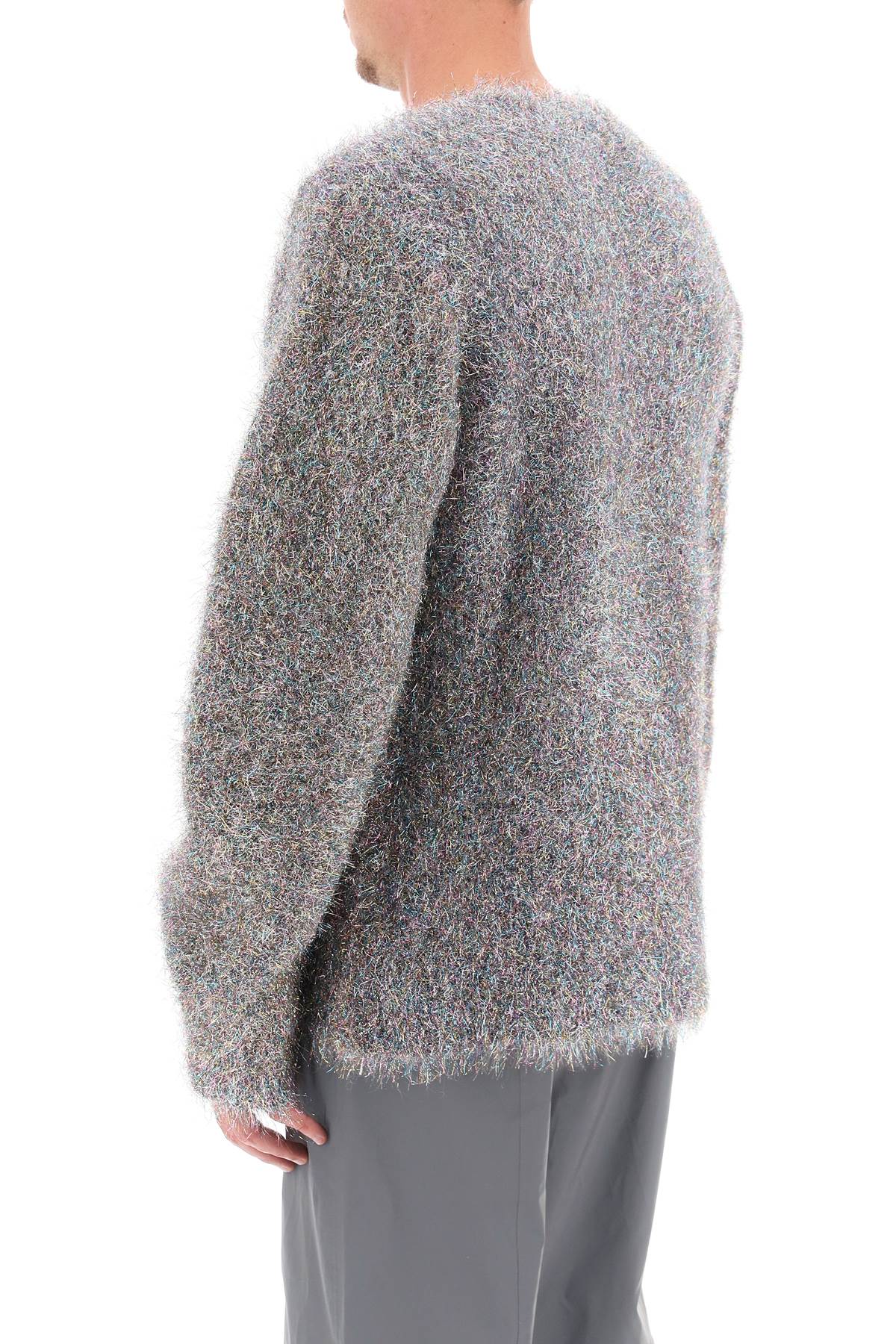 Lurex And Mohair Sweater  - Metallico