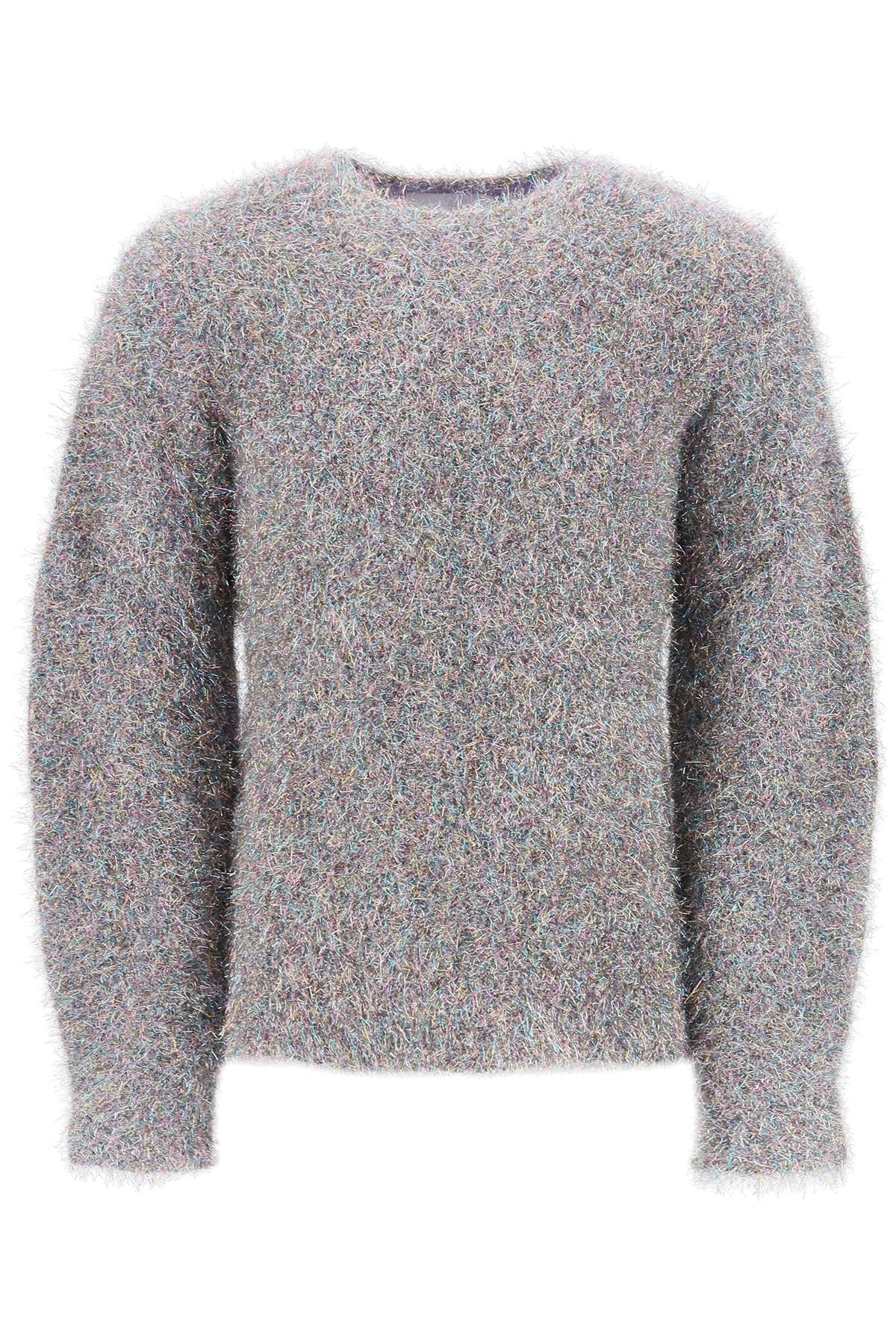 Lurex And Mohair Sweater  - Metallico