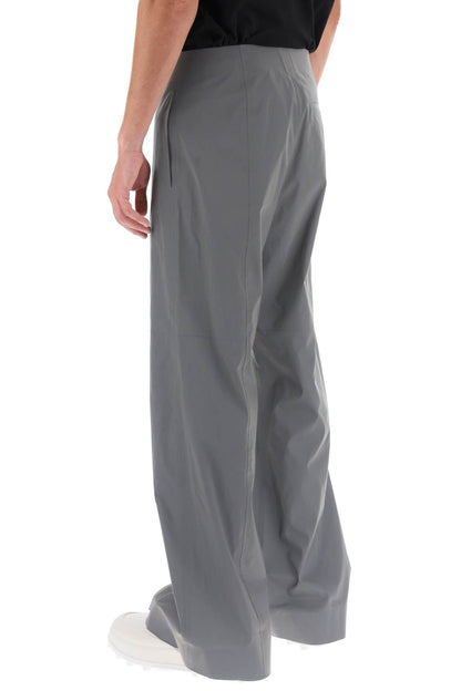 Pants In Reflective Fabric  - Grigio