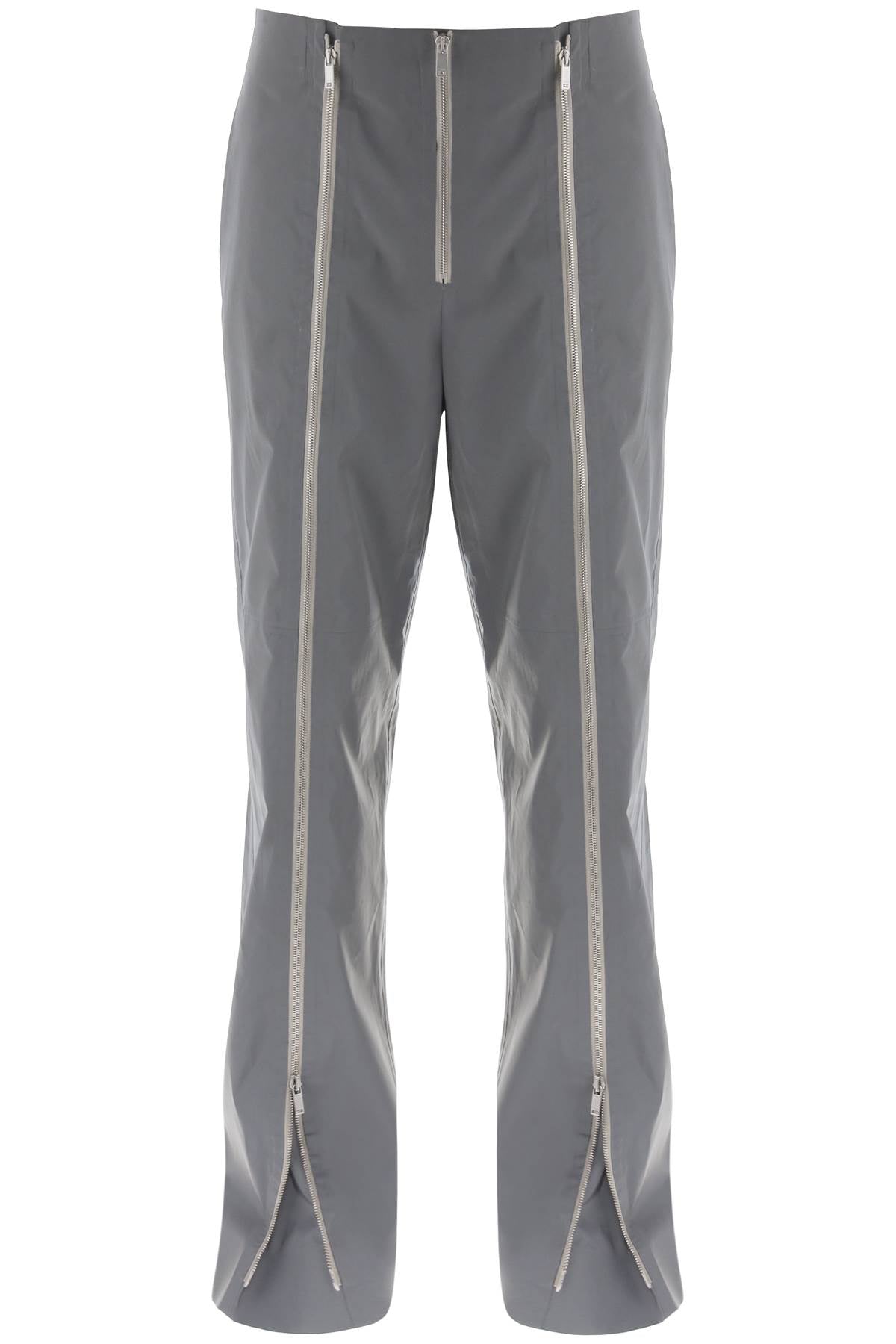 Pants In Reflective Fabric  - Grigio