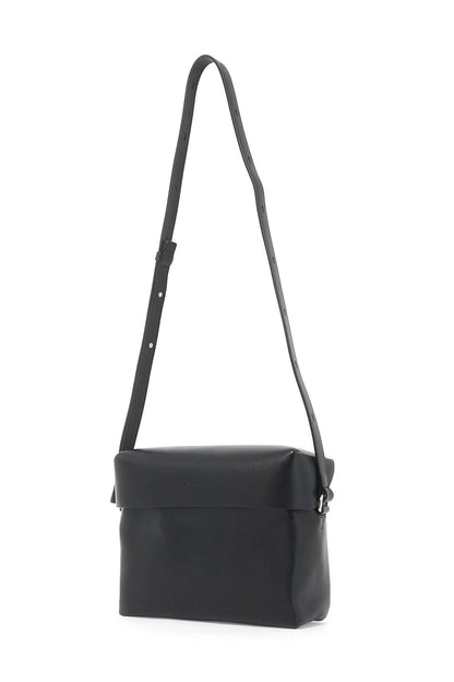 Lid Crossbody Bag  - Black