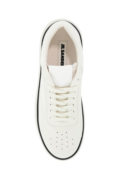 Leather Sneakers For Everyday  - White