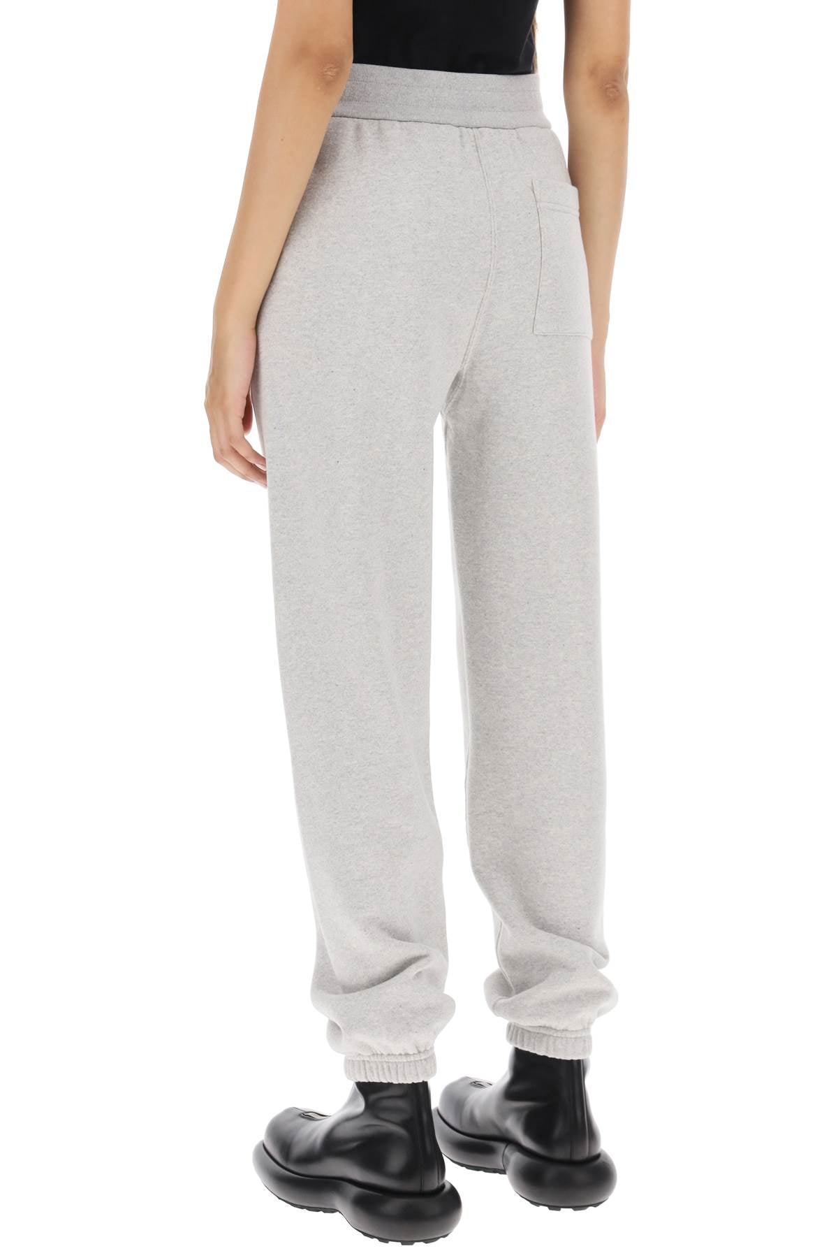 Joggers In Cotton French Terry  - Grey