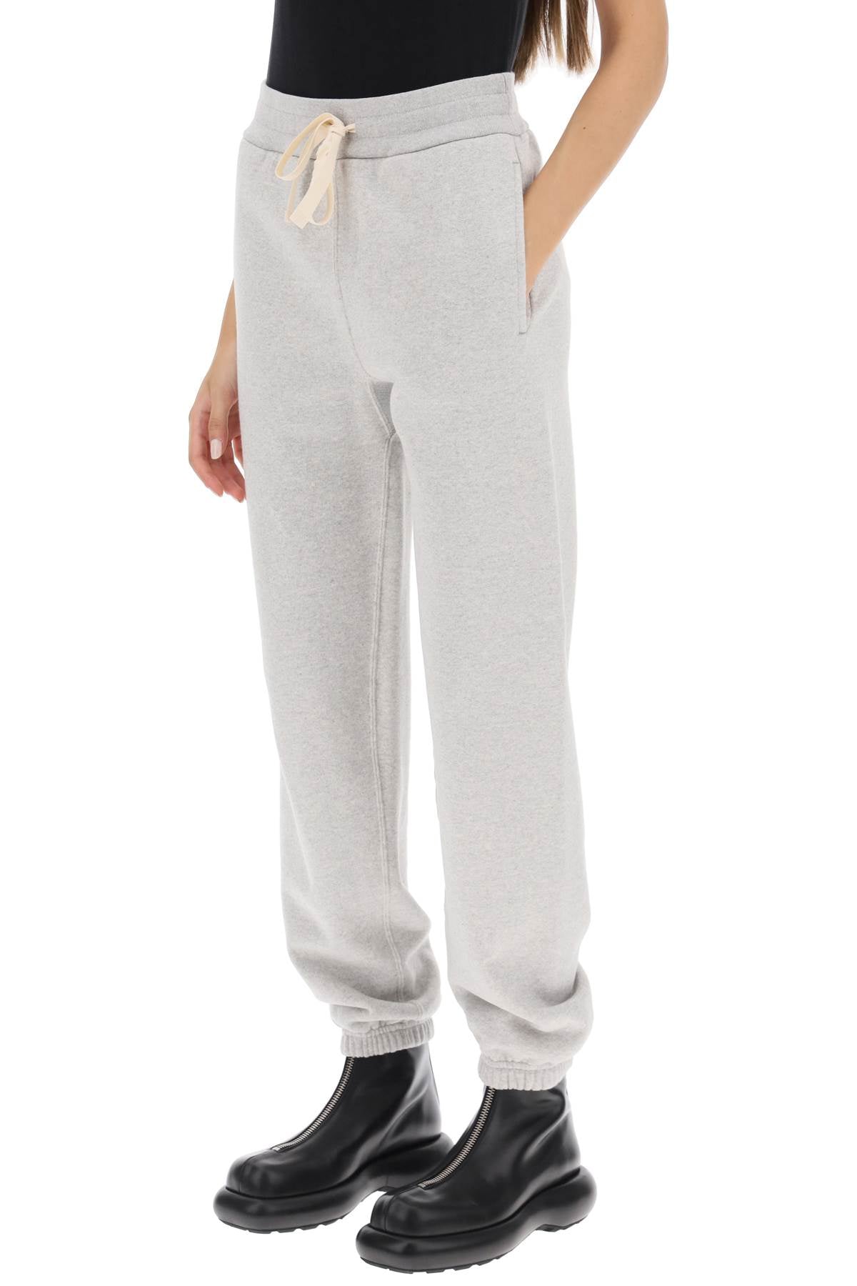 Joggers In Cotton French Terry  - Grey