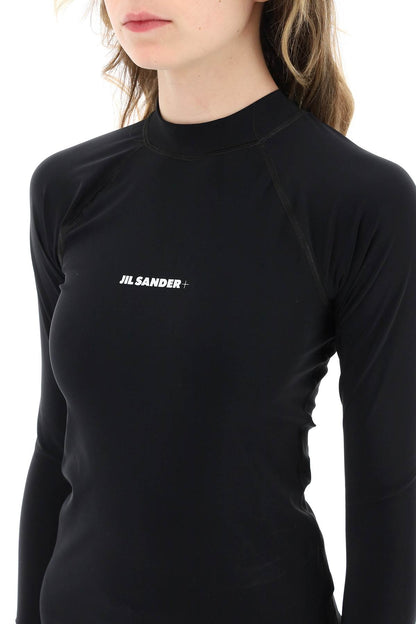 Long Sleeve Surf Top  - Black