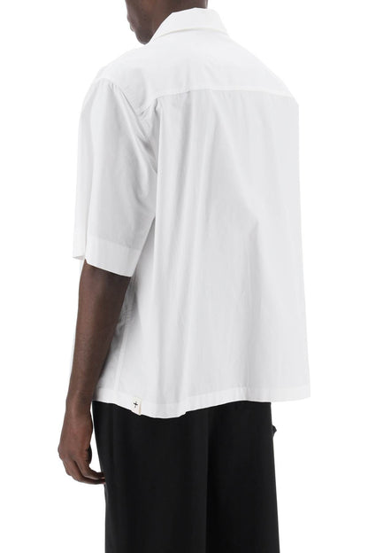 Short-sleeved Boxy Fit  - White