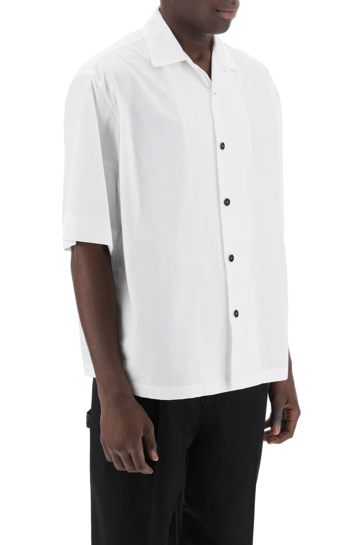 Short-sleeved Boxy Fit  - White