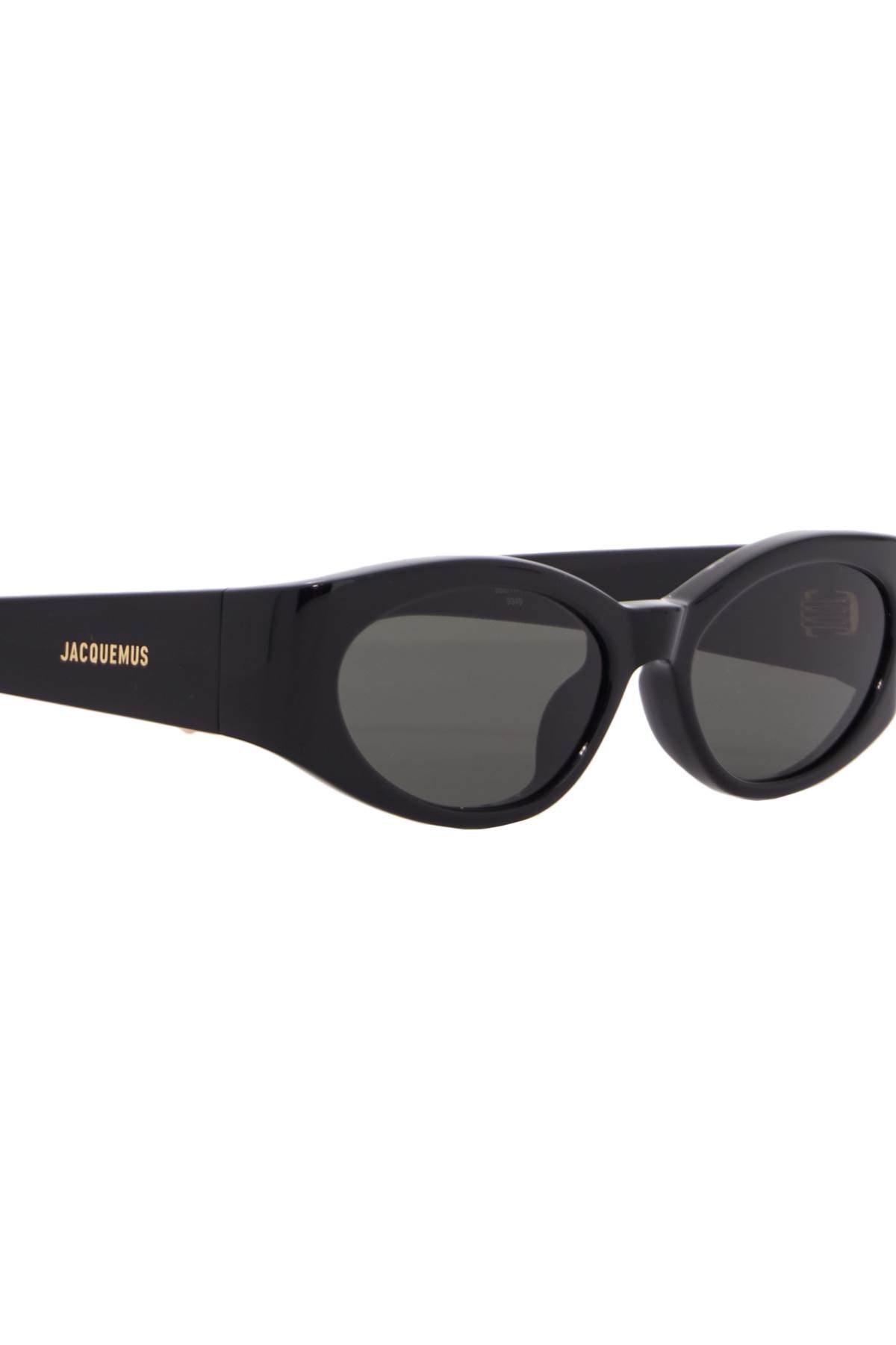 Oval Sunglasses For Stylish Sun  - Black