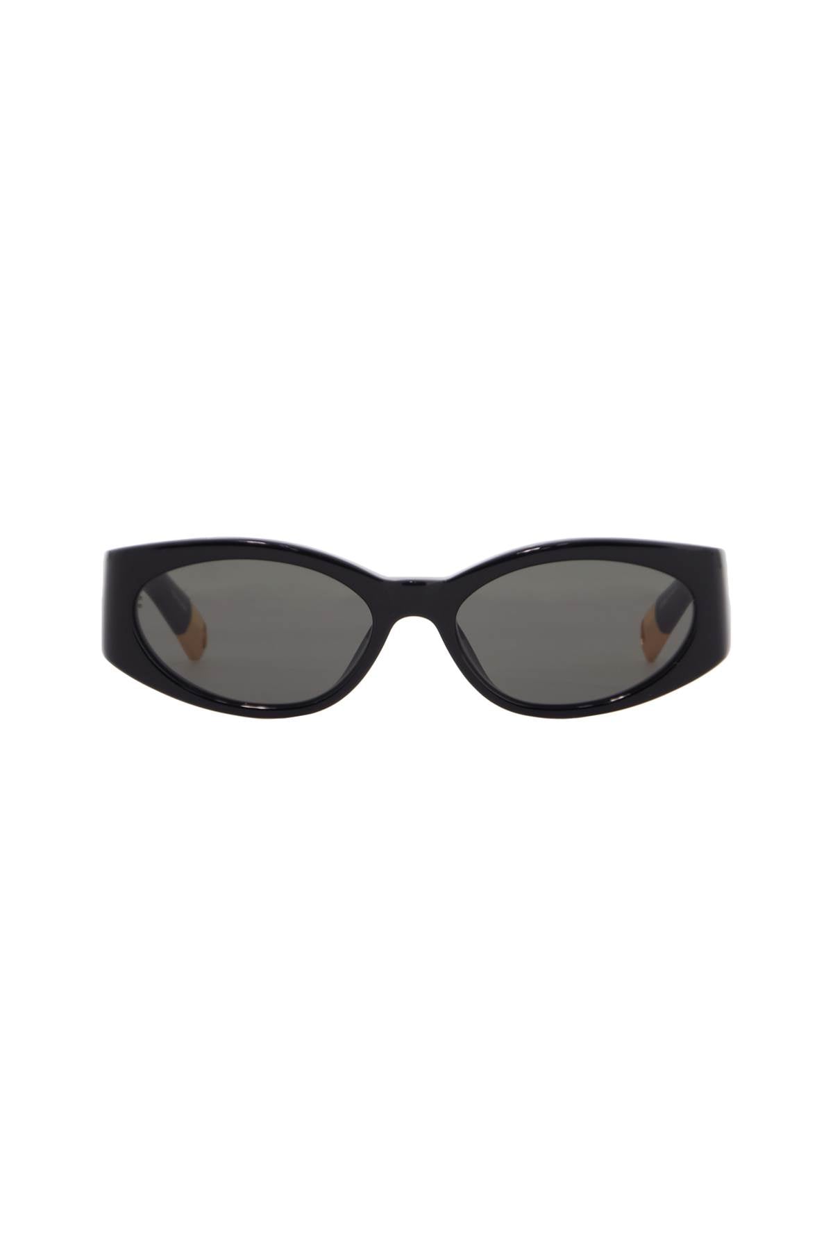 Oval Sunglasses For Stylish Sun  - Black