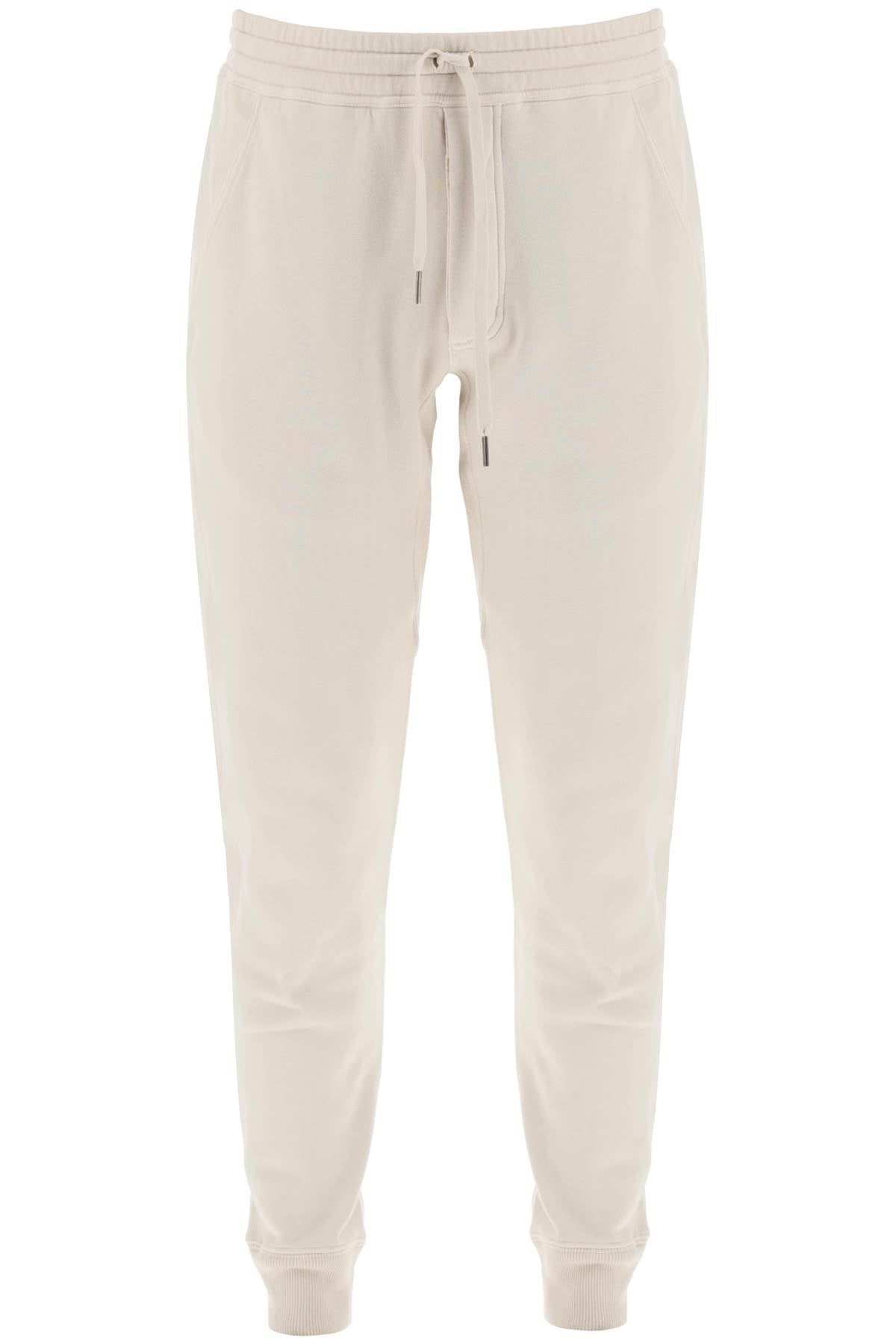 Cotton Drawstring Sweatpants  - Neutro