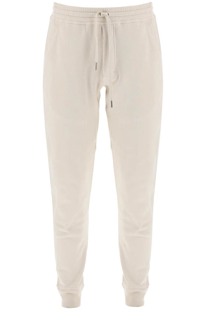 Cotton Drawstring Sweatpants  - Neutro