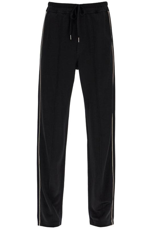 Viscose Joggers  - Black