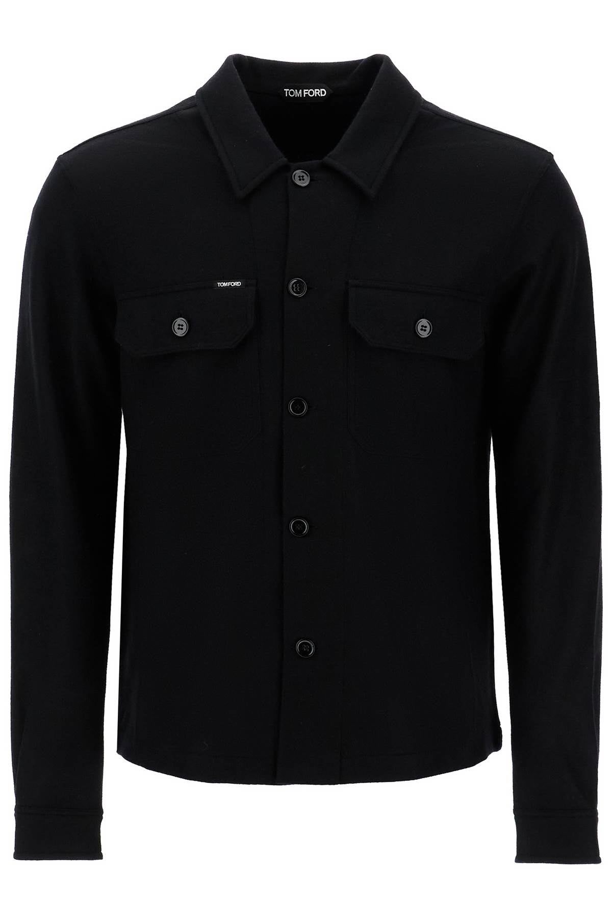 Cashmere Jacket For Men  - Black