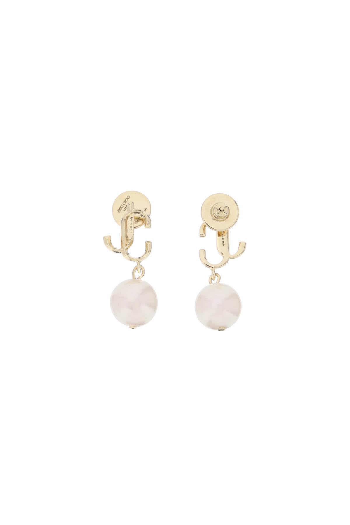 Jc Pearl Earrings  - Gold