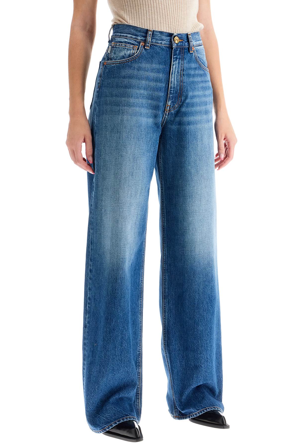 Wide Leg Jeans In Narida Sapphire Java Style  - Blue