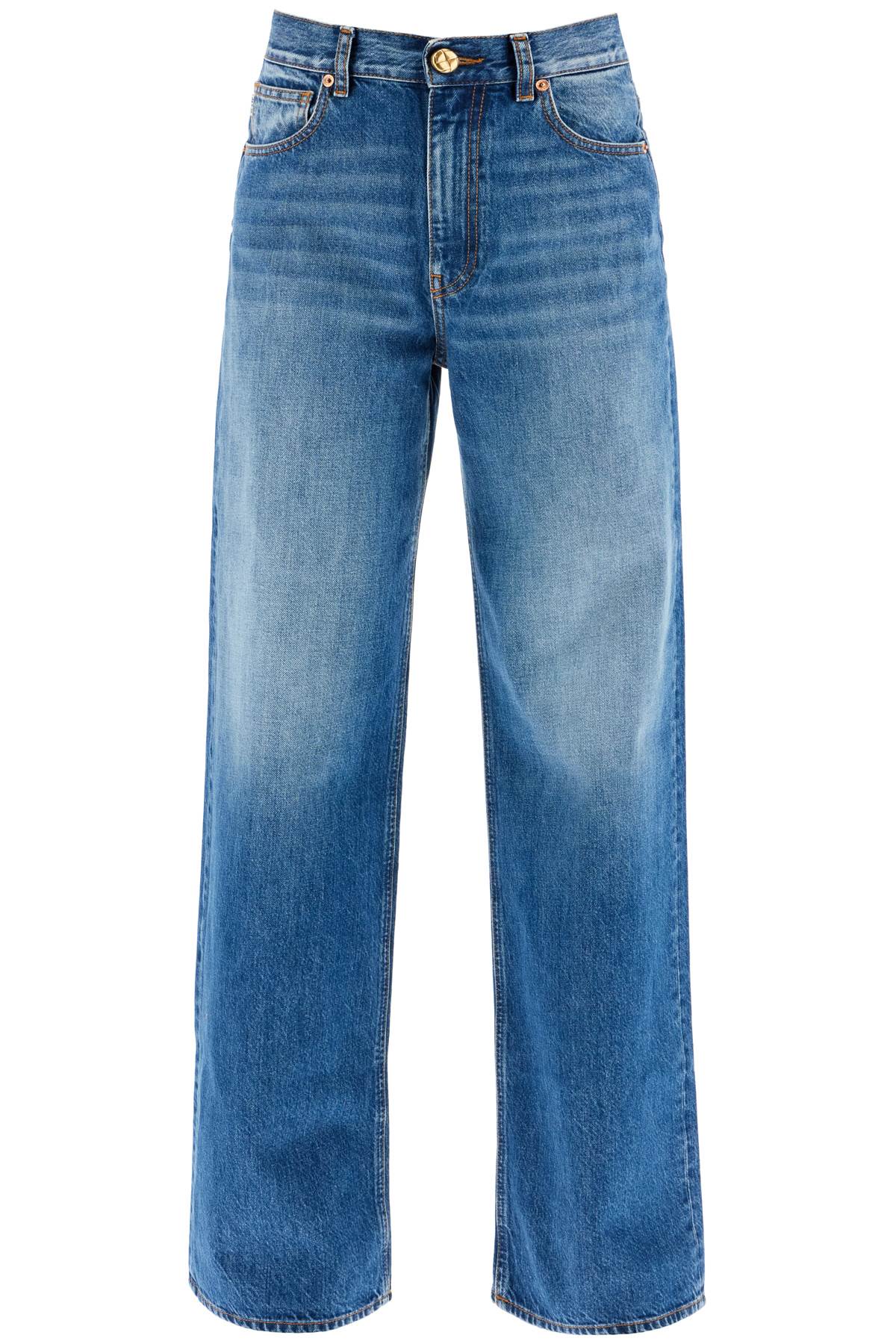 Wide Leg Jeans In Narida Sapphire Java Style  - Blue