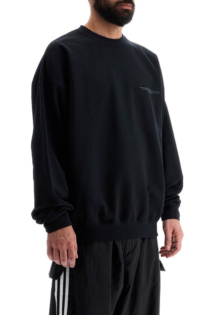 Oversized Branded Sweat  - Black