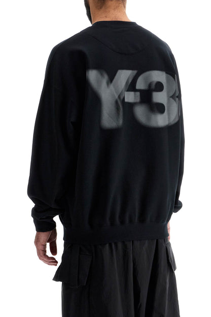 Oversized Branded Sweat  - Black