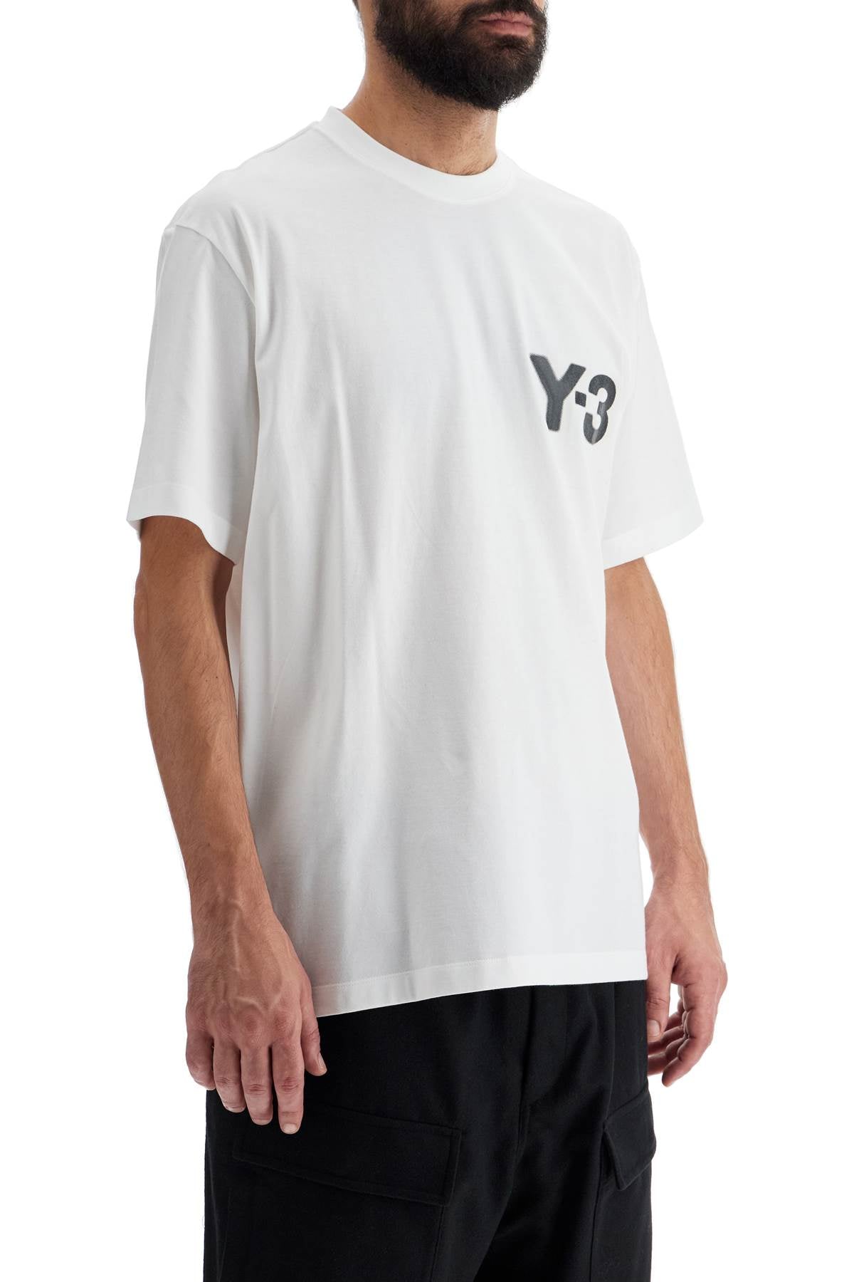 Oversized Logo T  - White