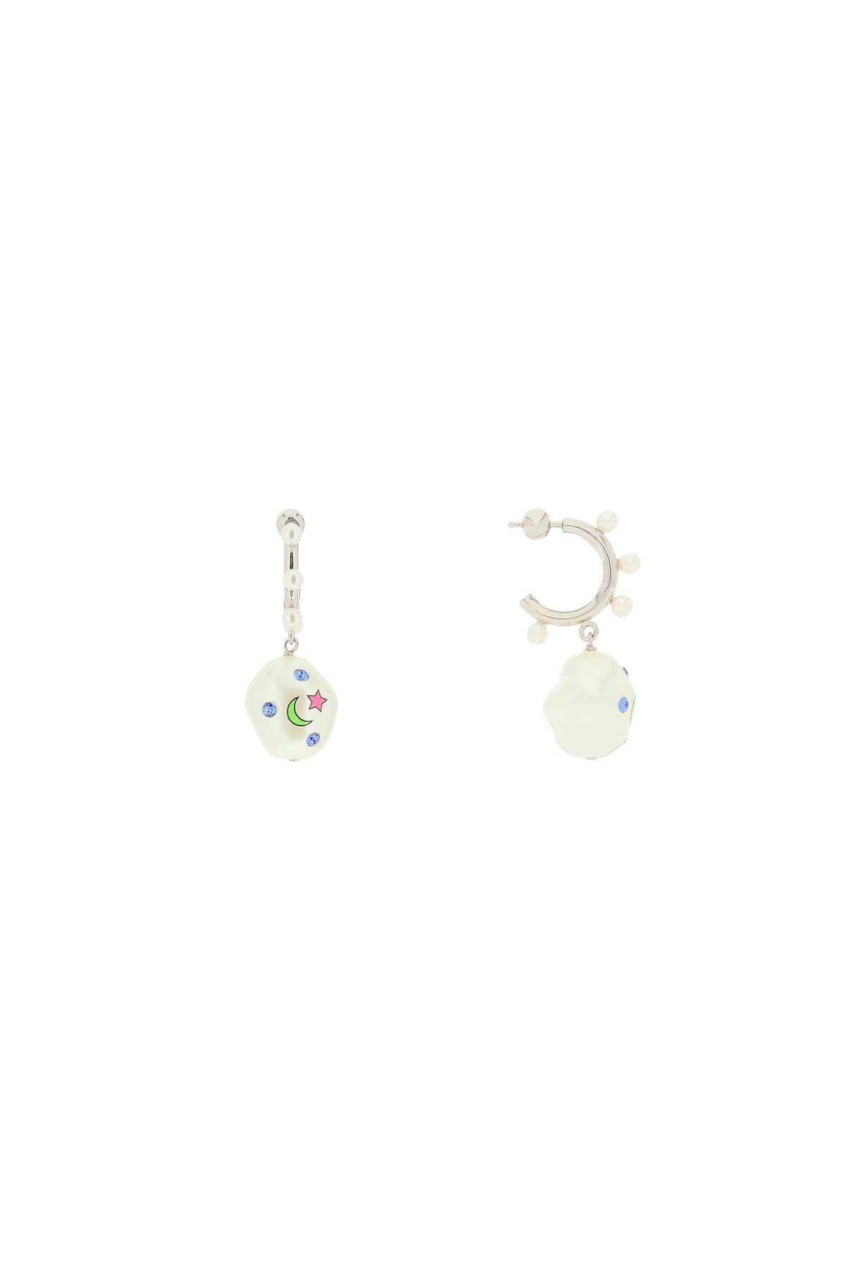 'jelly Galaxy' Earrings  - Argento