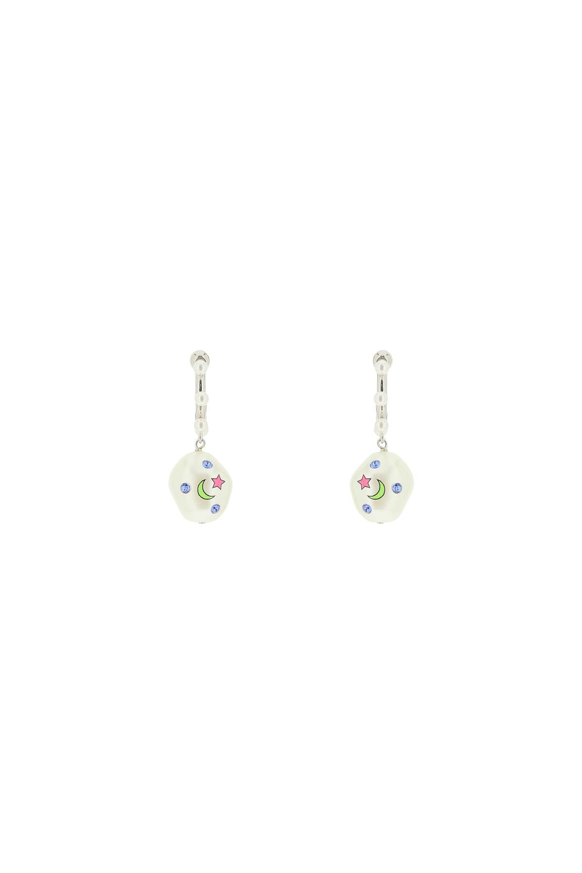 'jelly Galaxy' Earrings  - Argento