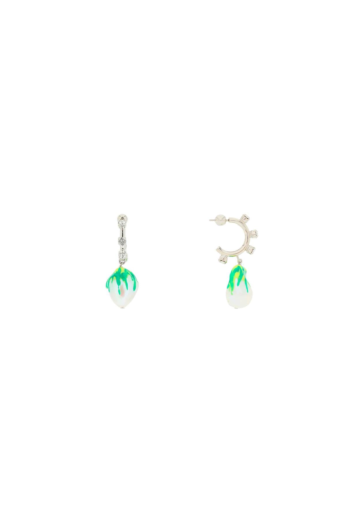 'jelly Melted' Earrings  - Argento