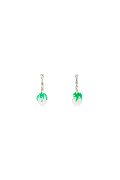 'jelly Melted' Earrings  - Argento