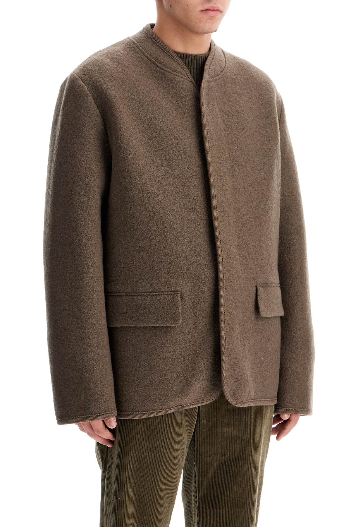 Short Walker Coat  - Brown