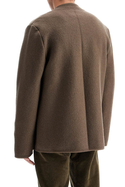 Short Walker Coat  - Brown