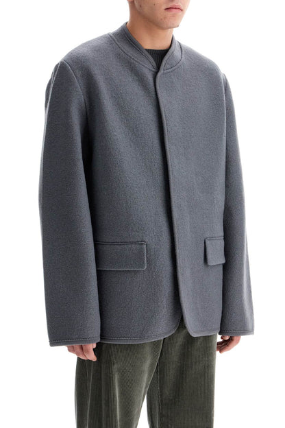 Short Walker Coat  - Grey