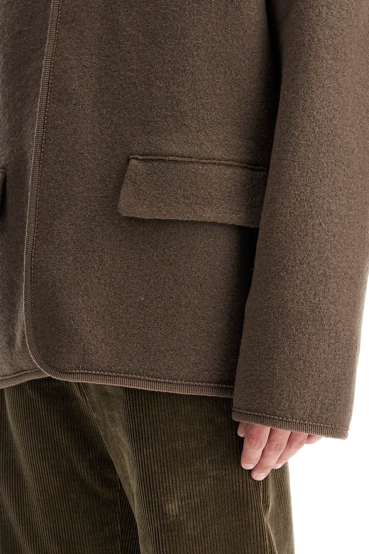 Short Walker Coat  - Brown