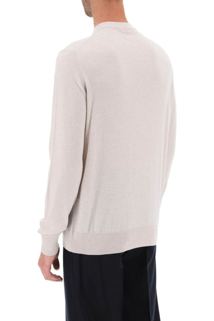 Cashmere Silk Sweater  - Beige