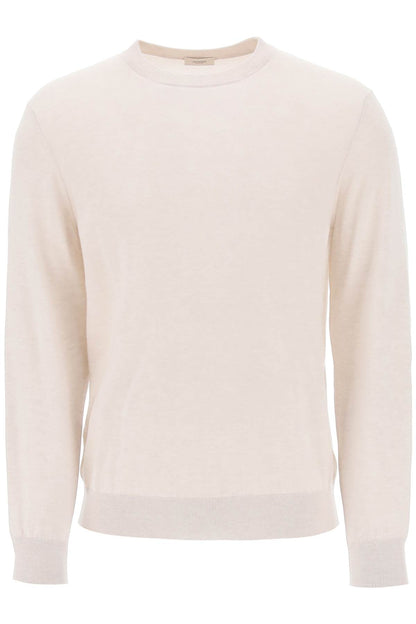 Cashmere Silk Sweater  - Beige