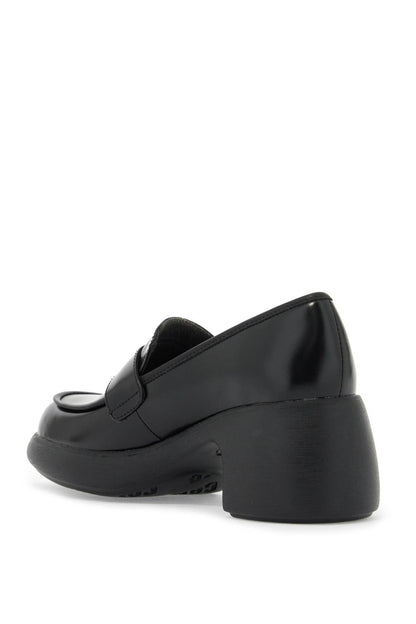 Thelma Leather Mocc  - Black