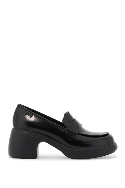 Thelma Leather Mocc  - Black