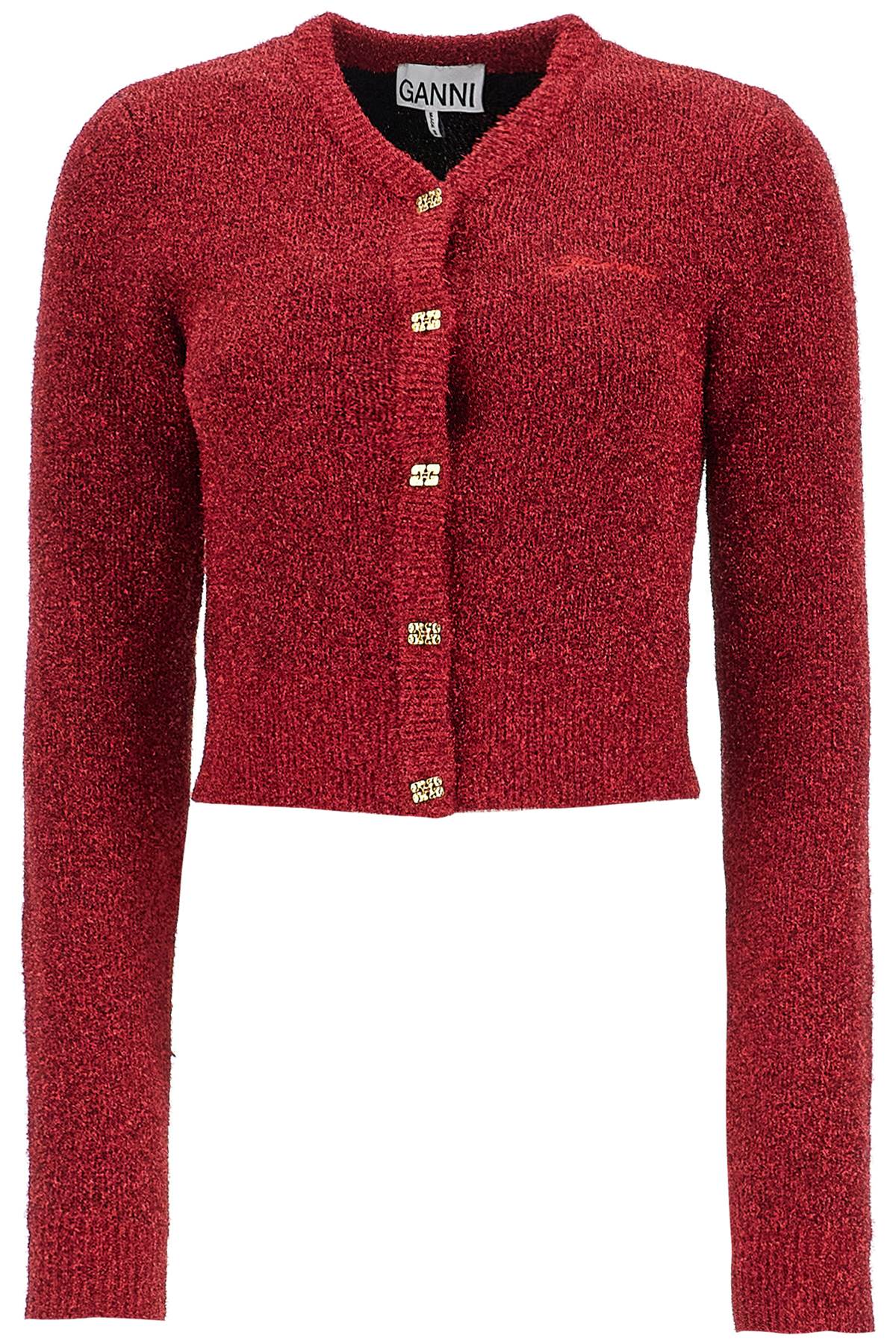 Sparkling Cardigan  - Red