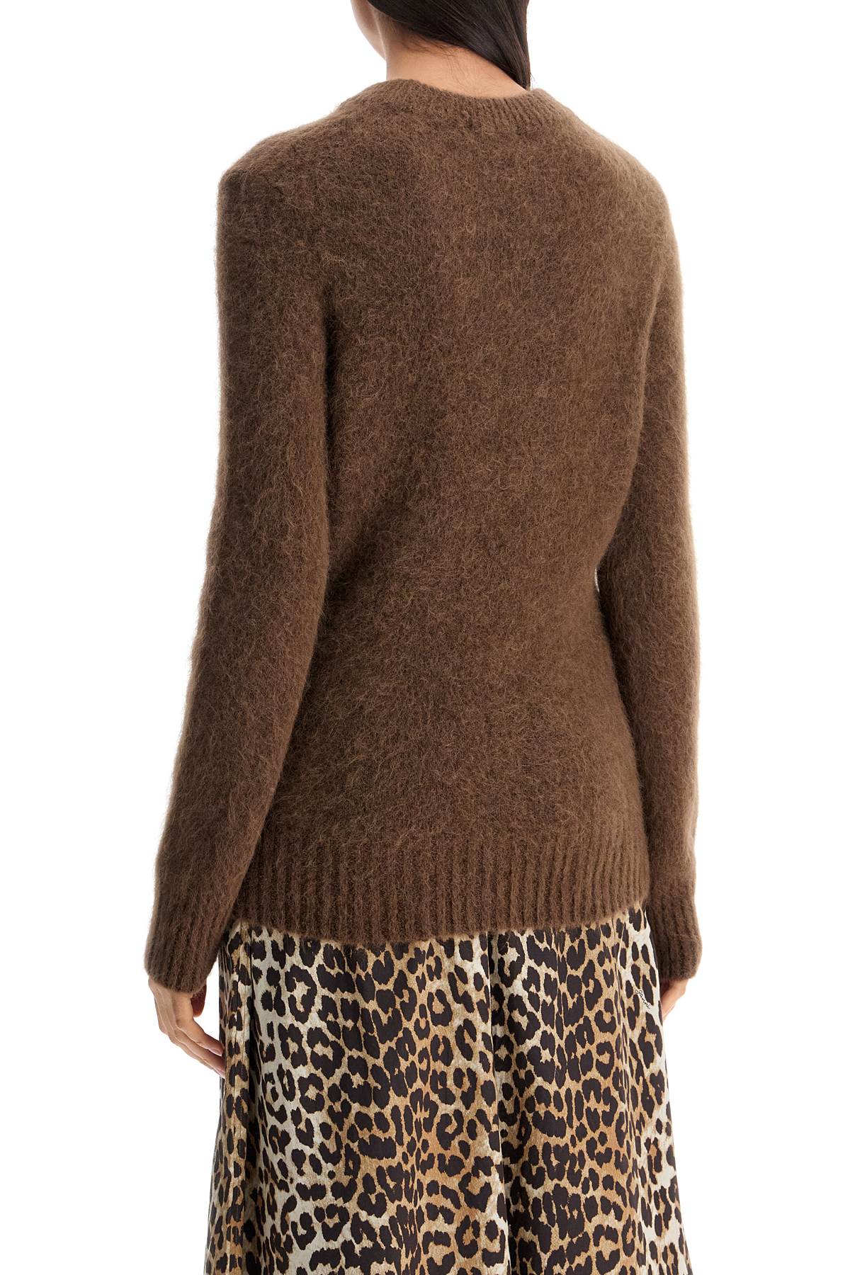 Alpaca Blend Pullover  - Brown