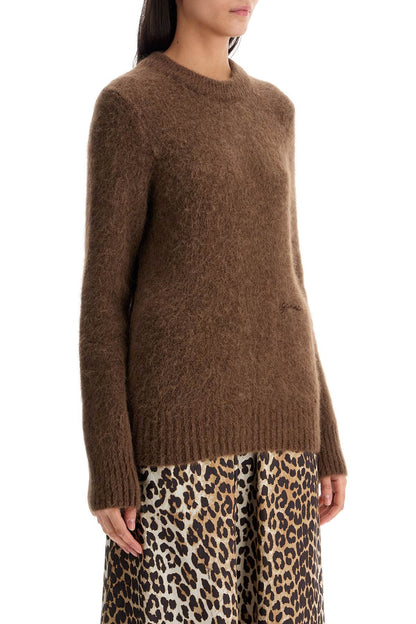 Alpaca Blend Pullover  - Brown