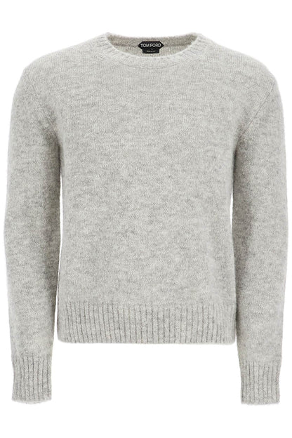 Alpaca Crewneck Pul  - Grey