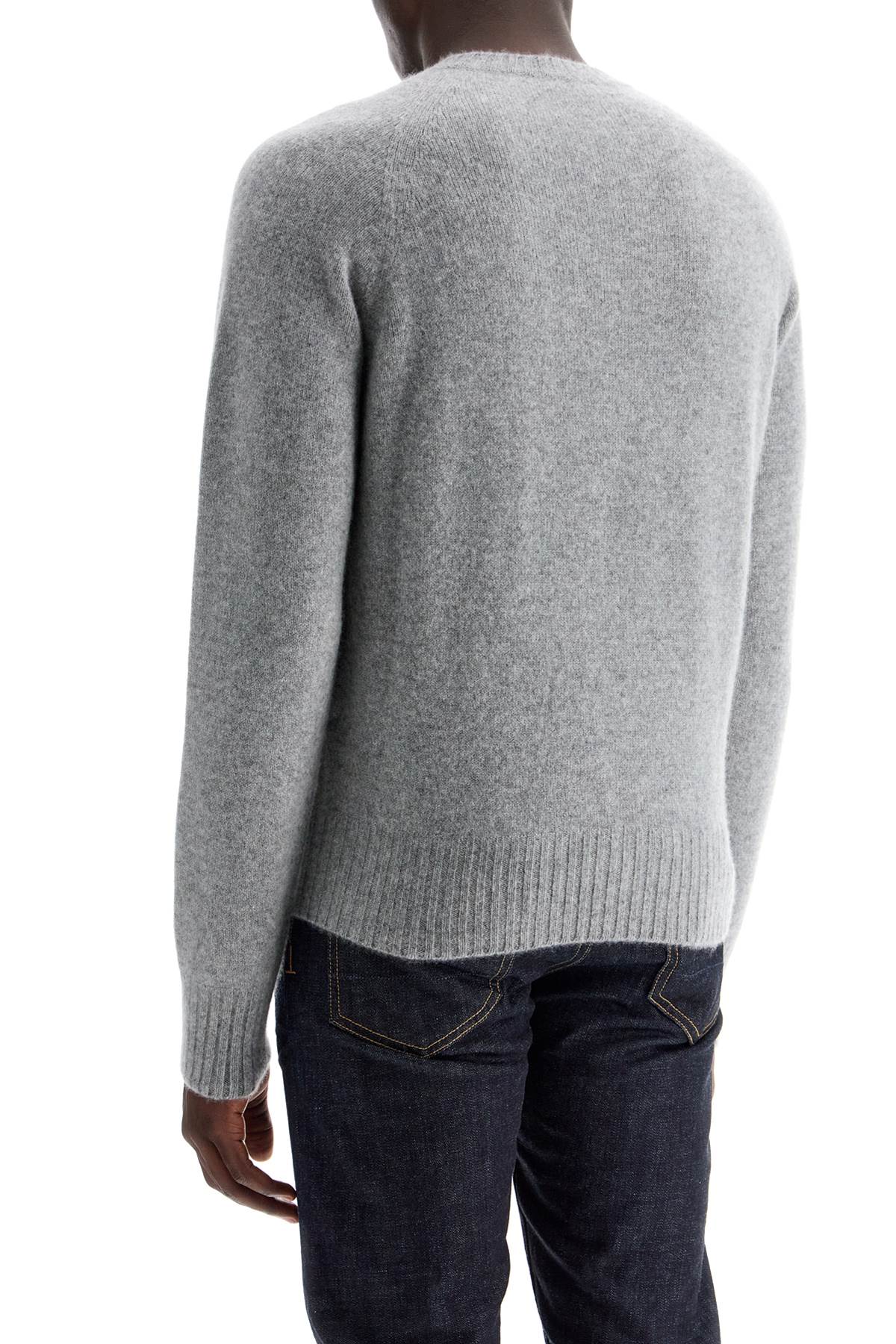 Cashmere Crewneck Pullover  - Grey