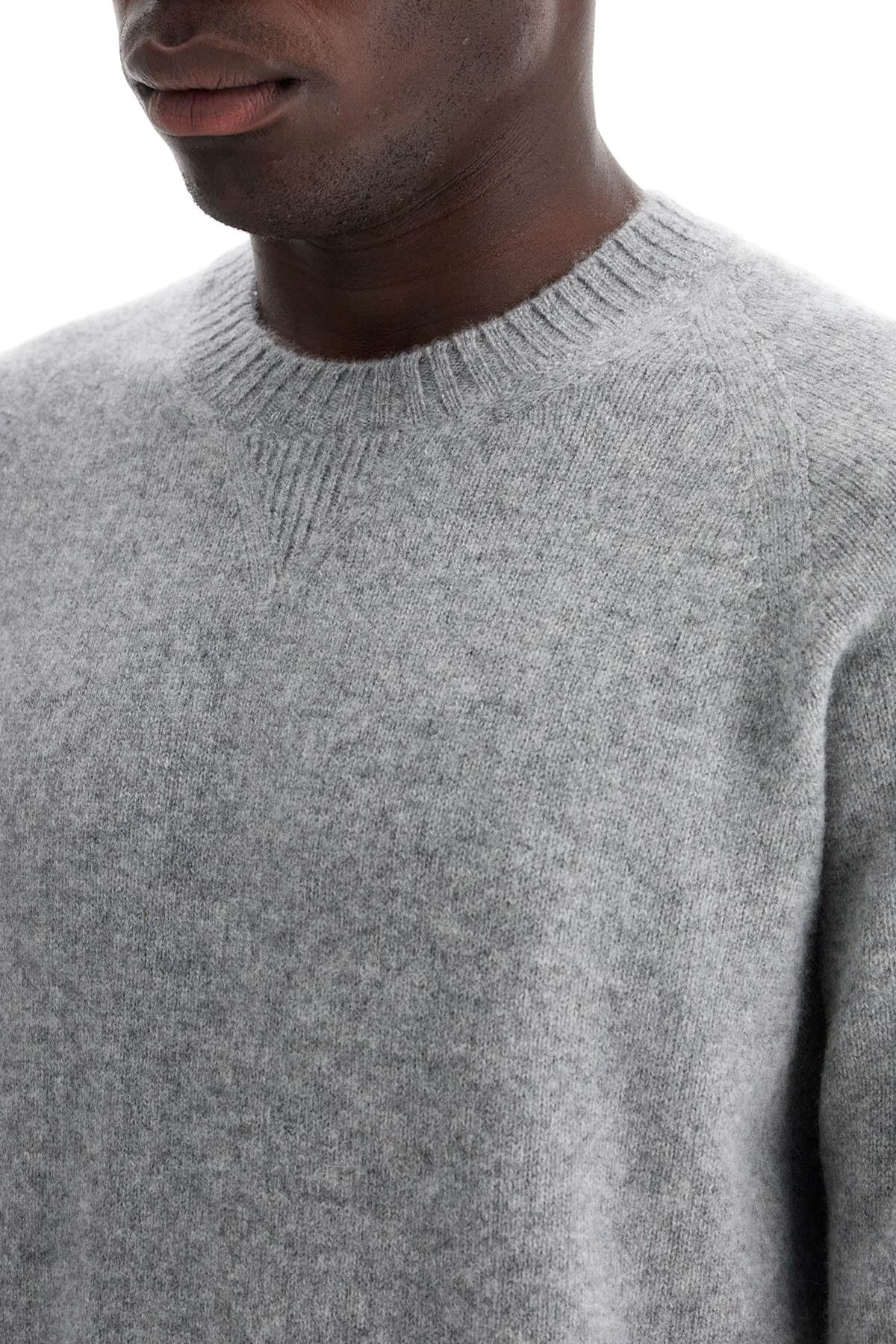 Cashmere Crewneck Pullover  - Grey