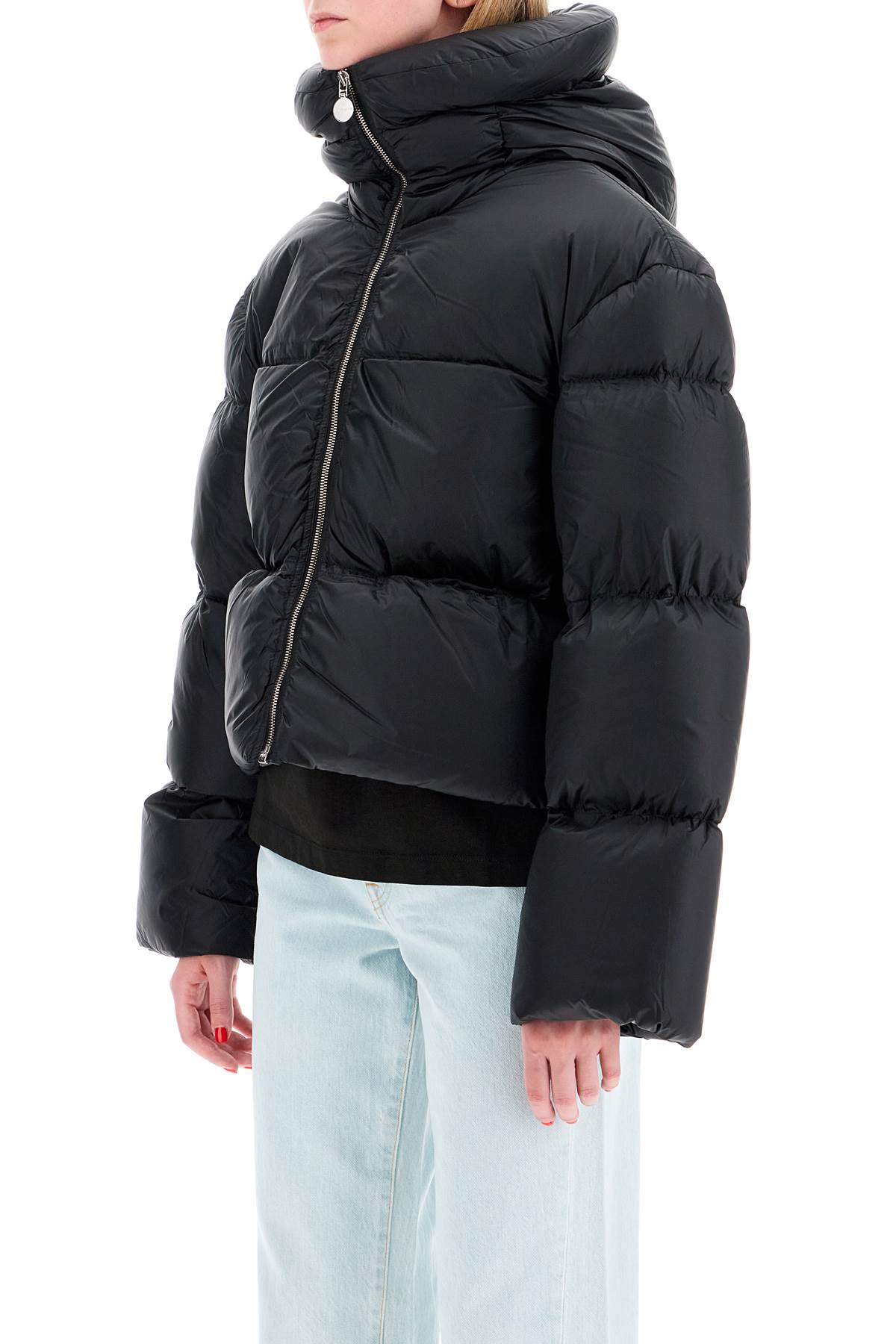 Hooded Kenny J Boxy Down Jacket  - Black