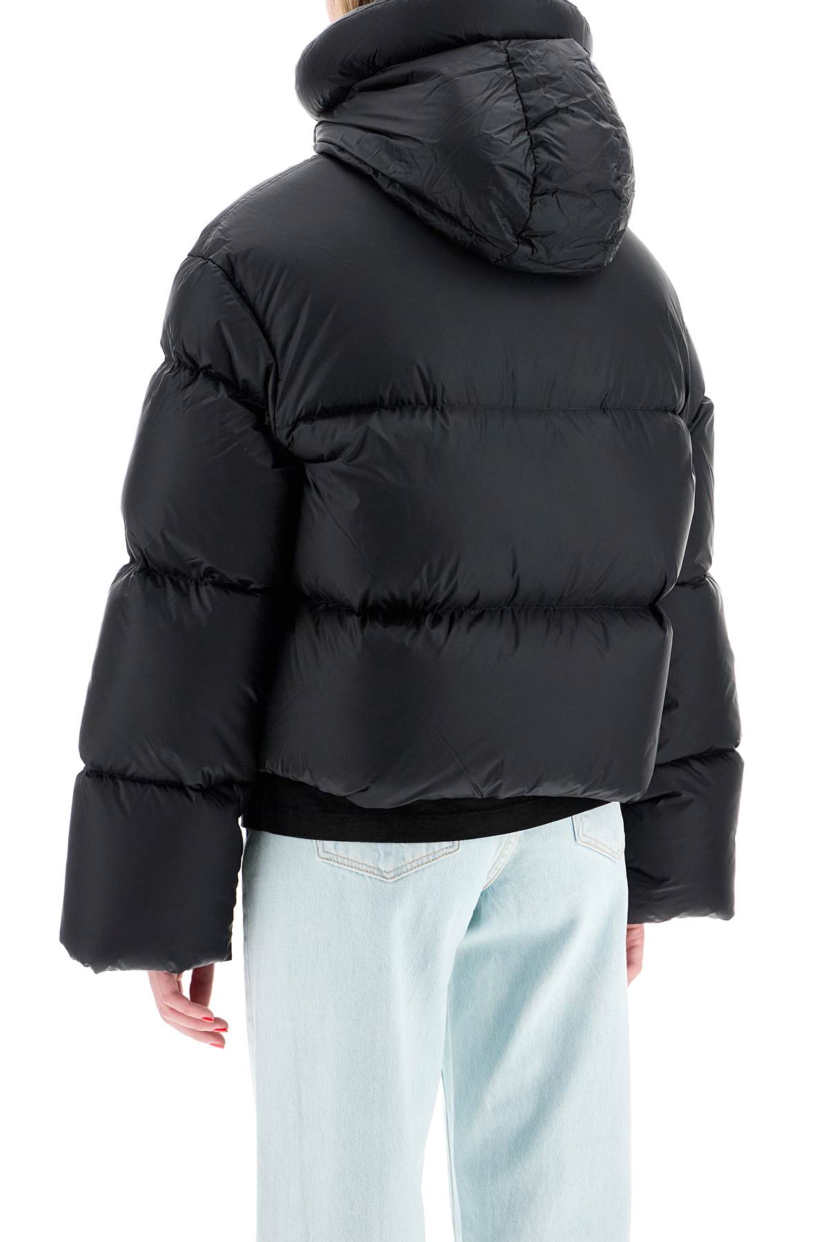 Hooded Kenny J Boxy Down Jacket  - Black