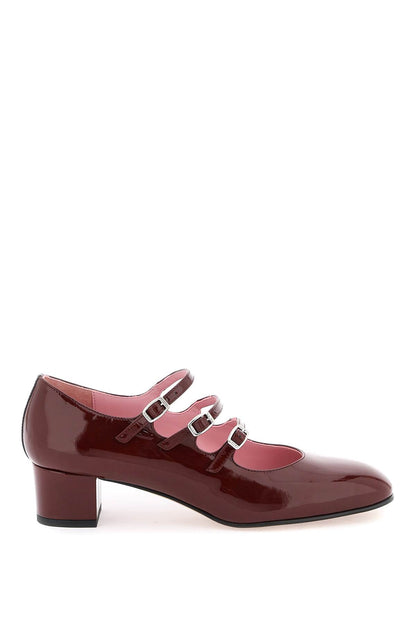 Patent Leather Kina Mary Jane  - Red